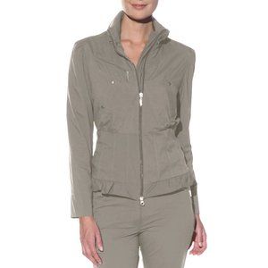 Anatomie Rosella Ruffle Jacket - Flattering Packable Jacket